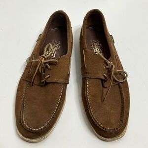 Trackers Genuine Leather Slip On Loafers Made In USA 12